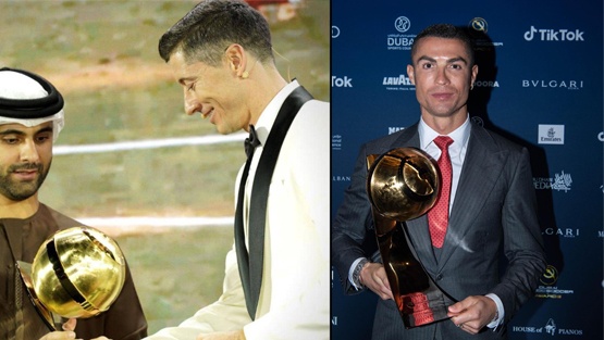 غلوب سوكر.. ليفاندوفسكي الأفضل ورونالدو لاعب القرن