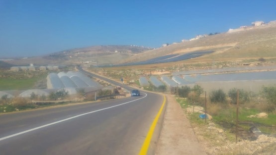 الأشغال تنهي أعمال مشروع تأهيل مدخل طمون الرئيسي