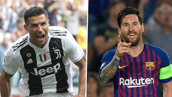 مباراة برشلونة و يوفنتوس قد تجمع رونالدو وميسي للمرة الأخيرة