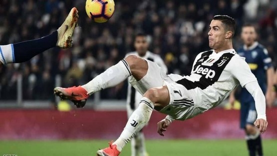 رونالدو يقود يوفنتوس للحفاظ على صدارة الدوري الايطالي