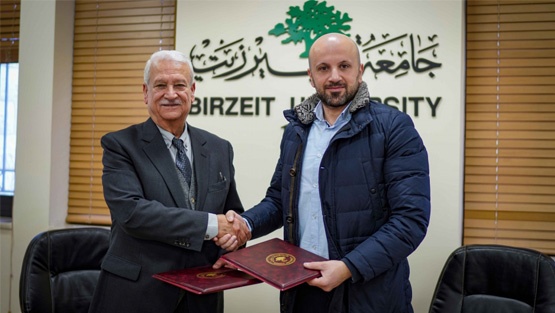 اتفاقية تعاون بين جامعة بيرزيت و أيبك في مجالات الأعمال والاقتصاد والتسويق