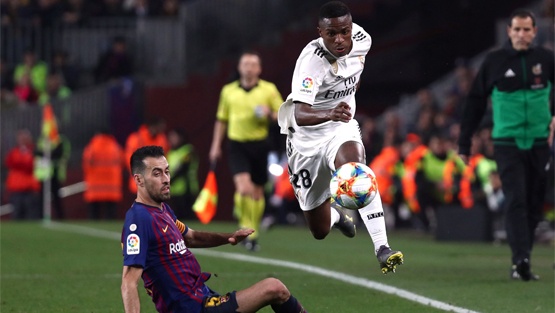 فينيسيوس أصغر لاعب يسجل في الكلاسيكو خلال القرن 21