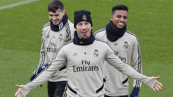 هكذا يحافظ نجوم ريال مدريد على لياقتهم في العزل المنزلي