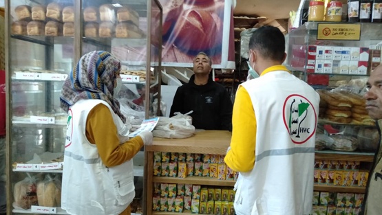نشاطات مؤسسة لجان العمل الصحي في ظل جائحة كورونا