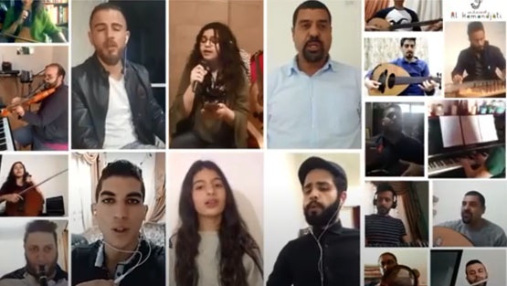 حلم وتلال.. اغنية للواقع الفلسطيني والعالم في ظل جائحة كورونا
