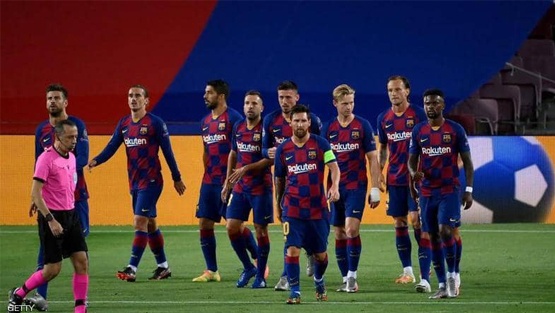 إصابة أحد لاعبي برشلونة بفيروس كورونا