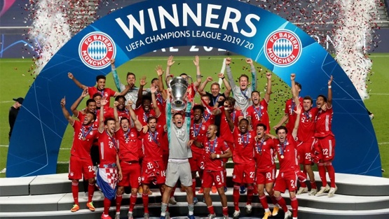 بايرن ميونيخ يهزم سان جيرمان ويتوّج بلقبه السادس في دوري أبطال أوروبا