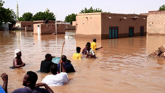 ارتفاع عدد ضحايا فيضانات السودان الى 106