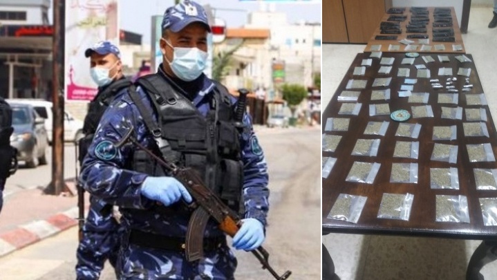 الشرطة تضبط مواد مخدرة بحوزة مواطن في جنين