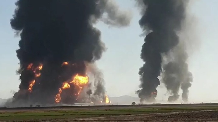 فيديو: انفجار قوي بمصنع أسلحة إسرائيلي