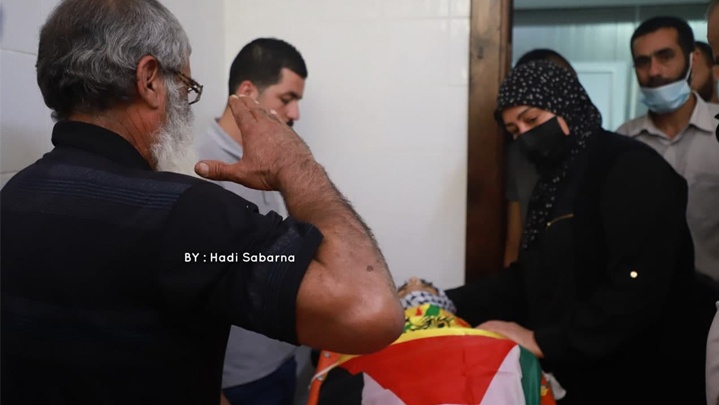 تشييع جثماني الشهيدين برناط والكاشف في رام الله