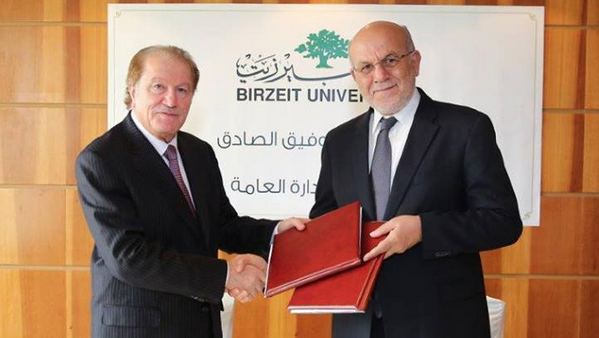 الفلسطيني رياض الصادق يتبرع لجامعة بيرزيت بـ4 ملايين دولار