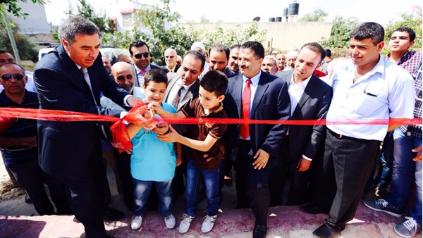بنك فلسطين يفتتح حديقة ترفيهية ضمن مشروع حدائق البيارة
