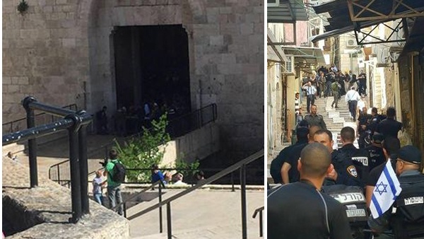 اعتقال شاب بزعم طعنه مستوطناً في القدس