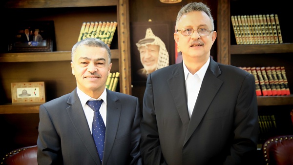 مدير عام البنك الإسلامي العربي في زيارة لمحافظ محافظة طولكرم